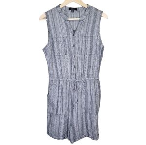 Kelly Renee Linen Blend Romper, Size M